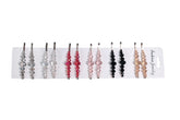 Impression Hair Clips Wenida 24 Pieces Fashion Crystal Metal Hair Pins Barrettes Bobby Pins Decorative Hair Styling for Women Girls, pack of 24 pcs)